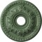 Ekena Millwork Granada Ceiling Medallion (Fits Canopies up to 6 5/8"), 18"OD x 3 1/2"ID x 2 1/2"P, Athenian Green CM18GAAGF - alternate 1